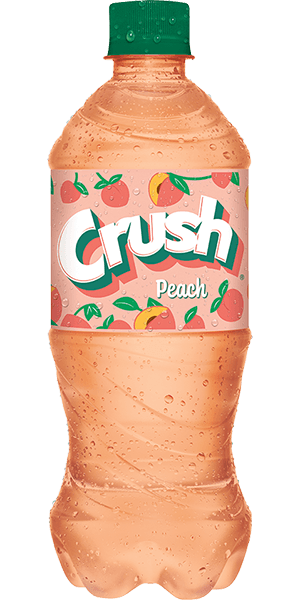 Crush® Peach Flavored Soda