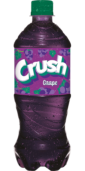 Orange Grape Strawberry More Crush Soda