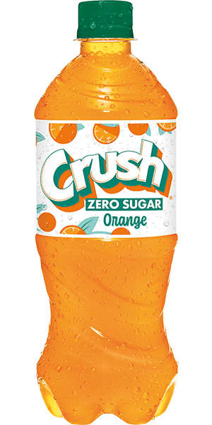 Crush® Zero Sugar Orange Flavored Soda